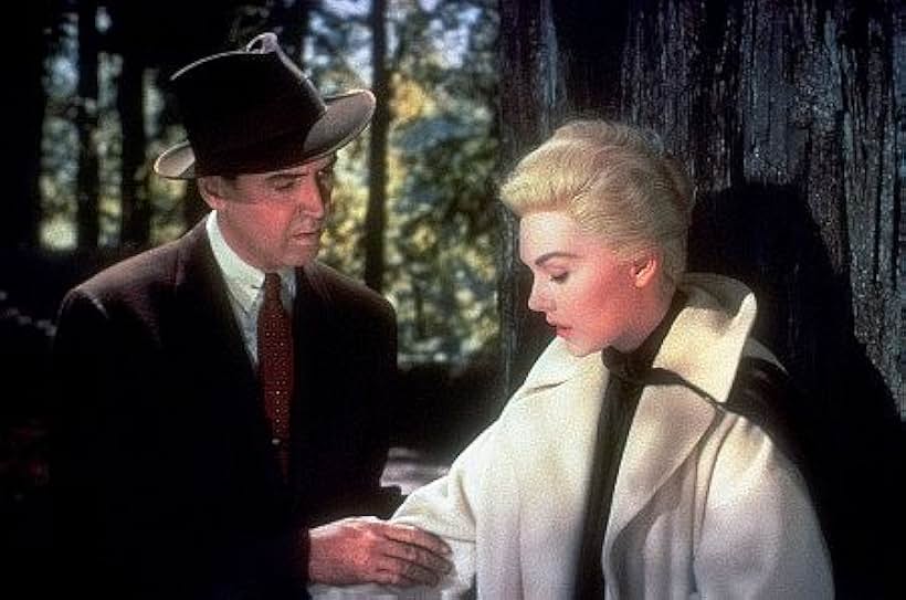 "Vertigo," James Stewart and Kim Novak. 1958 Paramount