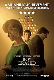 Russell Crowe, Nicole Kidman, and Lucas Hedges in Boy Erased (2018)