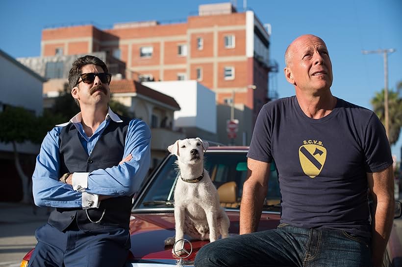 Bruce Willis and Adam Goldberg in Bố Già Xứ Venice (2017)