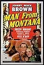 Johnny Mack Brown, Fuzzy Knight, and Nell O'Day in Man from Montana (1941)