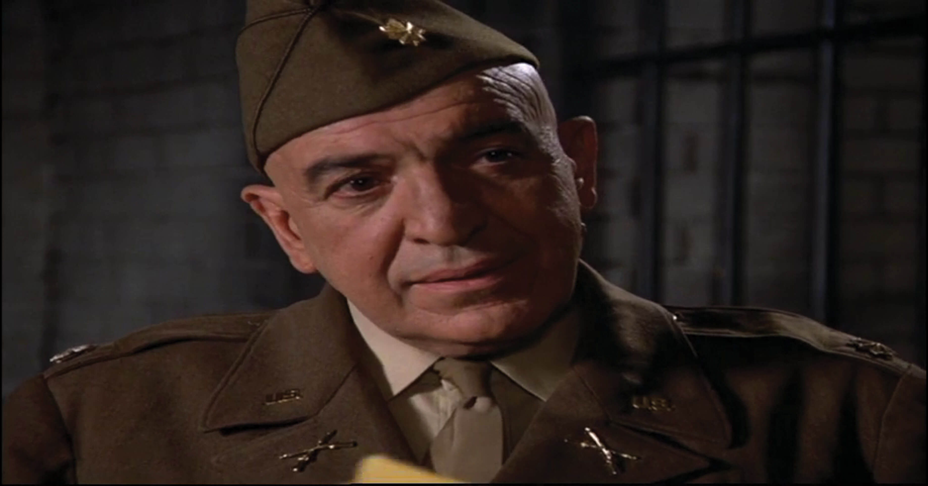 Telly Savalas in The Dirty Dozen: The Fatal Mission (1988)