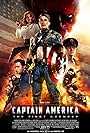 Tommy Lee Jones, Kenneth Choi, Chris Evans, JJ Feild, Neal McDonough, Bruno Ricci, Hugo Weaving, Derek Luke, Sebastian Stan, and Hayley Atwell in Captain America: Kẻ Báo Thù Đầu Tiên (2011)