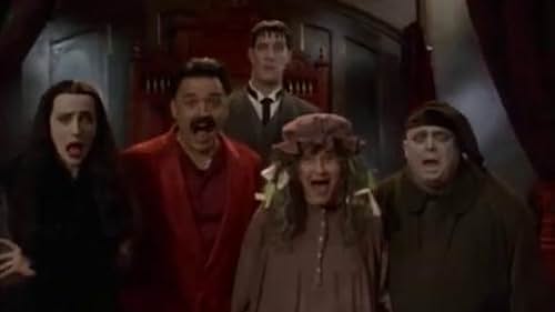 Michael Roberds, John DeSantis, Ellie Harvie, Betty Phillips, and Glenn Taranto in The New Addams Family (1998)