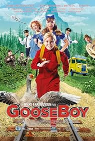 Søren Malling, Steen Rasmussen, Ulrich Thomsen, Michael Wikke, Szhirley, Rasmus Bjerg, Frida Luna Roswall Mattson, Mads Geertsen, and Thomas Refslund Ravn in Gooseboy (2019)