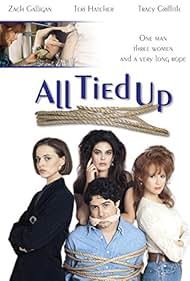 Teri Hatcher, Zach Galligan, Tracy Griffith, and Lara Harris in All Tied Up (1993)