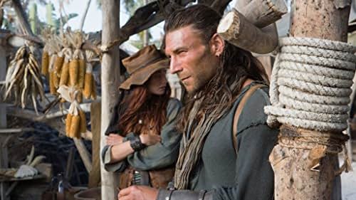 Zach McGowan and Clara Paget in Black Sails (2014)