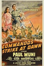 Anna Lee and Paul Muni in Commandos Strike at Dawn (1942)