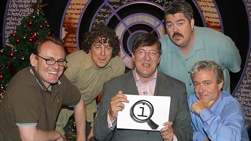 Stephen Fry, Alan Davies, Phill Jupitus, Sean Lock, and John Sessions in QI (2003)