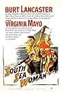 Burt Lancaster and Virginia Mayo in South Sea Woman (1953)