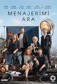 Aysenil Samlioglu, Baris Falay, Canan Erguder, Fatih Artman, Deniz Can Aktas, and Ahsen Eroglu in Menajerimi Ara (2020)