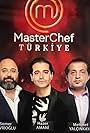 Mehmet Yalçinkaya, Somer Sivrioglu, and Hazer Amani in MasterChef Türkiye (2011)