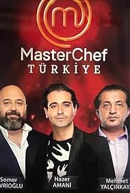 Mehmet Yalçinkaya, Somer Sivrioglu, and Hazer Amani in MasterChef Türkiye (2011)