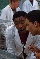 Danny Pudi, Donald Glover, and Kelsey Gunn in Cộng Đồng Vui Tính (2009)