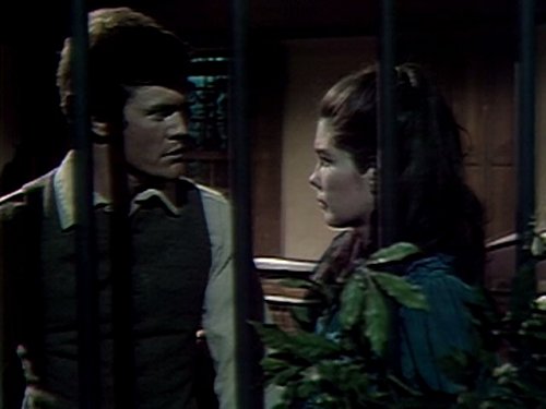 Roger Davis and Alexandra Isles in Dark Shadows (1966)