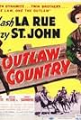 Lash LaRue and Al St. John in Outlaw Country (1949)