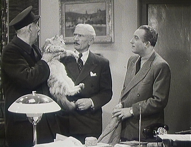 Ferenc Futurista, Karel Hasler, and Oldrich Nový in Roztomilý clovek (1941)