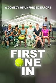 Karina Arroyave, Catherine Curtin, Emy Coligado, Kat Foster, Josh Segarra, Alana O'Brien, and Aneesh Sheth in First One In (2020)