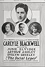 Arthur Ashley, Carlyle Blackwell, June Elvidge, and Evelyn Greeley in The Social Leper (1917)