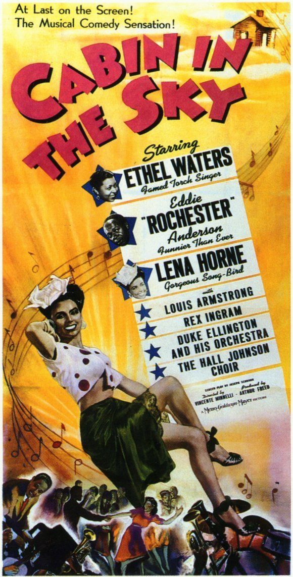 Eddie 'Rochester' Anderson, Lena Horne, and Ethel Waters in Cabin in the Sky (1943)