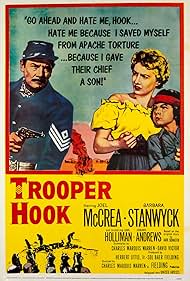 Barbara Stanwyck and Joel McCrea in Trooper Hook (1957)