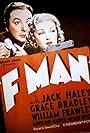 Grace Bradley and Jack Haley in F-Man (1936)