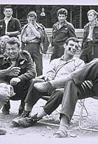 James Coburn, Steve McQueen, Tom Adams, and William Russell in Cuộc Đào Thoát Vĩ Đại (1963)