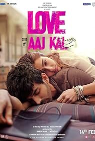 Kartik Aaryan and Sara Ali Khan in Love Aaj Kal (2020)