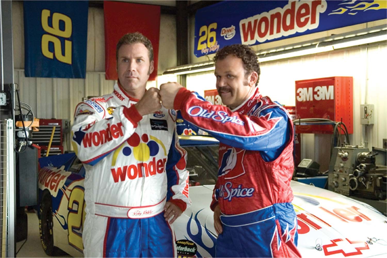 John C. Reilly and Will Ferrell in Talladega Nights: The Ballad of Ricky Bobby (2006)