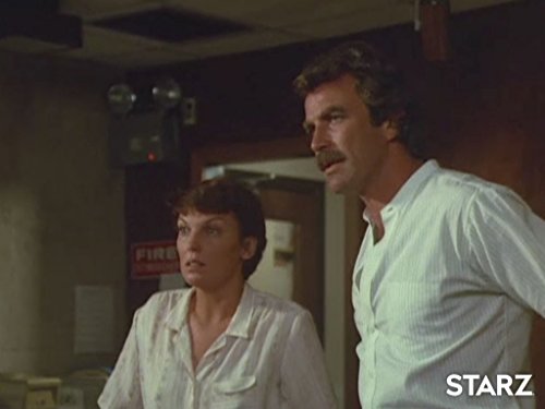 Tom Selleck and Tyne Daly in Magnum, P.I. (1980)