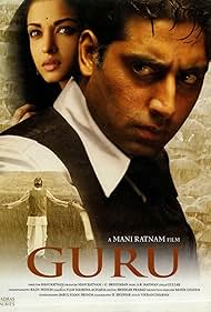 Abhishek Bachchan and Aishwarya Rai Bachchan in Guru (2007)