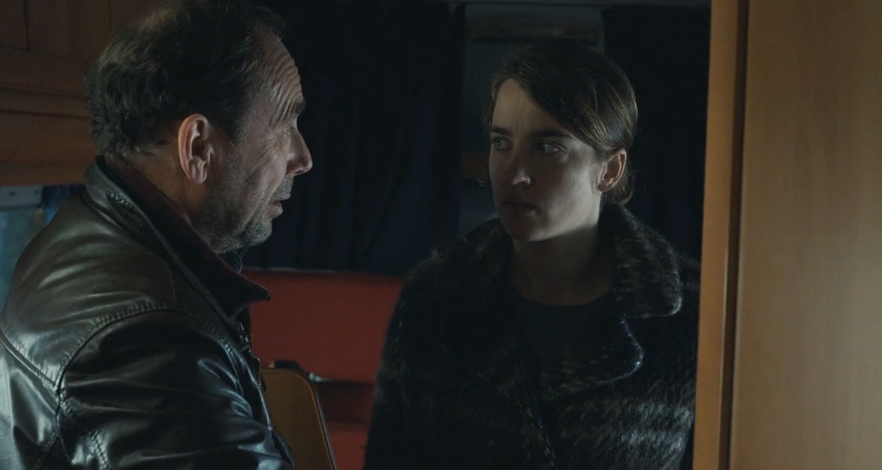 Olivier Gourmet and Adèle Haenel in La fille inconnue (2016)