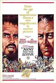 Charlton Heston and Rex Harrison in The Agony and the Ecstasy (1965)