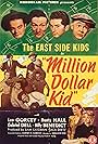 Iris Adrian, William 'Billy' Benedict, Louise Currie, Gabriel Dell, Leo Gorcey, and Huntz Hall in Million Dollar Kid (1944)