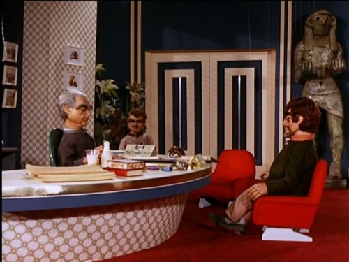 Ray Barrett and David Graham in Thunderbirds (1965)