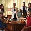 Jamie Lee Curtis, Brooke Shields, Kirstie Alley, John Stamos, Emma Roberts, and Abigail Breslin in Scream Queens (2015)