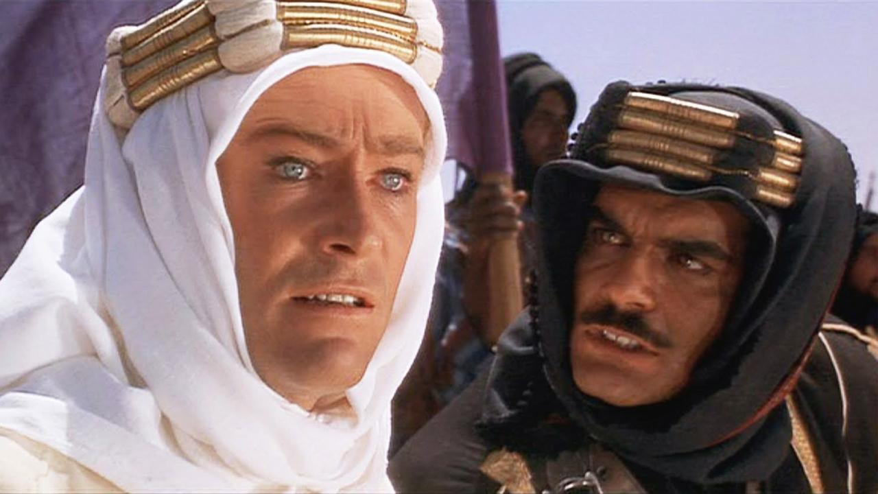 Peter O'Toole and Omar Sharif in Lawrence Xứ Ả Rập (1962)