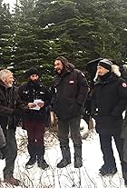 Lin Oeding directing the action-thriller "Braven" in Newfoundland, Canada