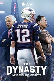 Tom Brady, Bill Belichick, and Robert Kraft in The Dynasty (2024)