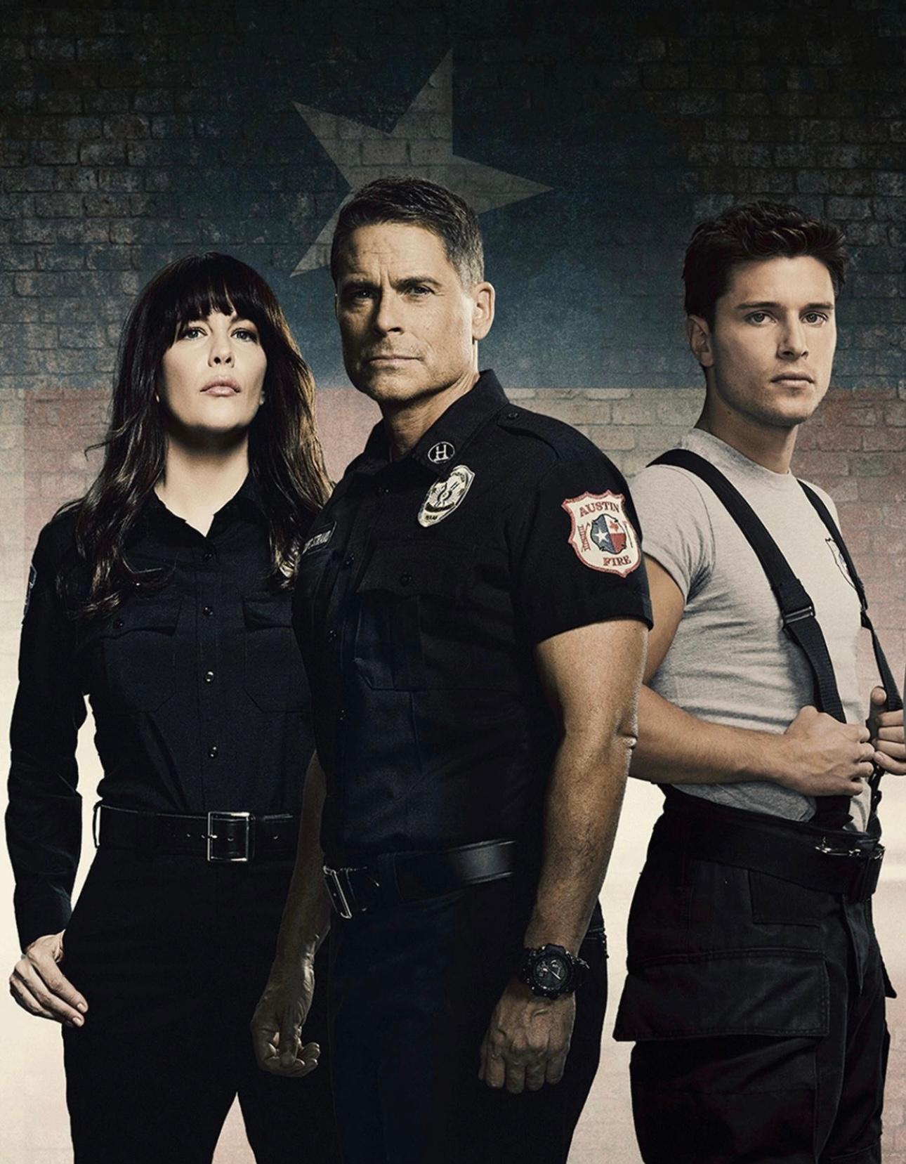 Liv Tyler, Rob Lowe and Ronen Rubinstein in 9-1-1 Lone Star.