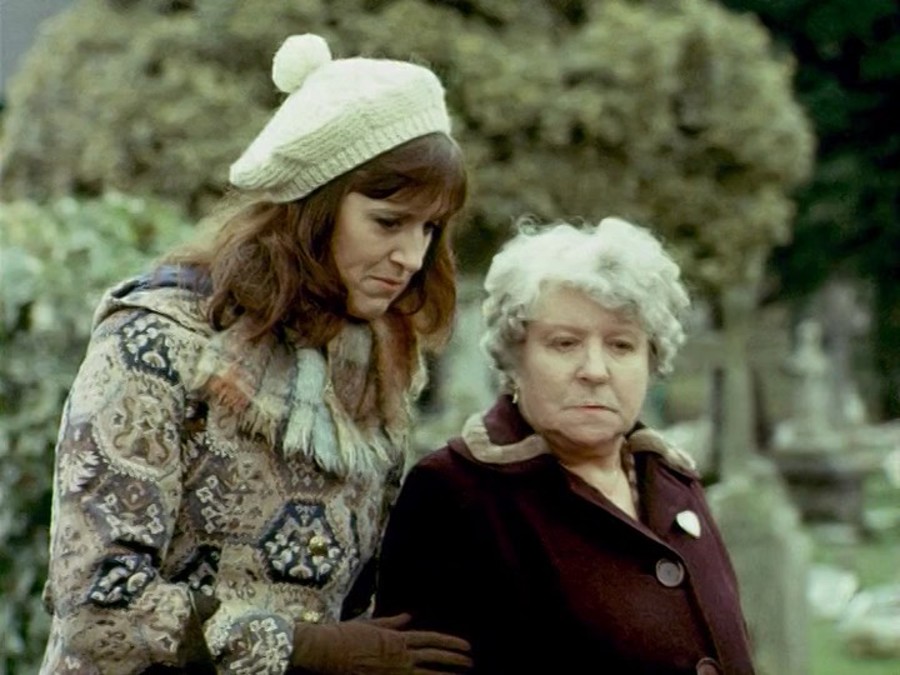 Irene Handl and Barbara Mitchell in For the Love of Ada (1972)