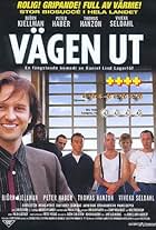 Björn Kjellman, Oliver Loftéen, Michael Nyqvist, Shanti Roney, and Lixin Zhao in Vägen ut (1999)