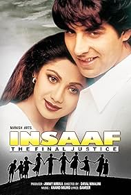 Akshay Kumar and Shilpa Shetty Kundra in Insaaf: The Final Justice (1997)