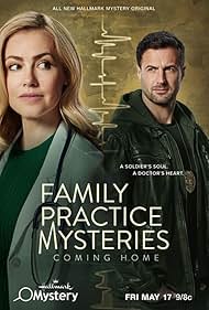 Amanda Schull and Brendan Penny in Family Practice Mysteries: Coming Home (2024)