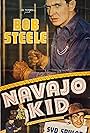 Syd Saylor and Bob Steele in Navajo Kid (1945)