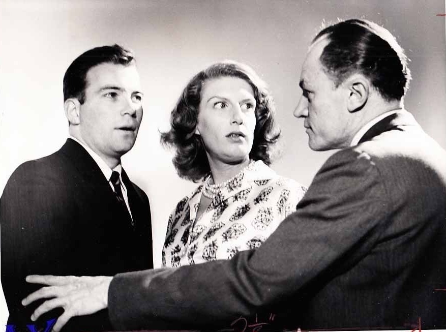 William Shatner, Nancy Marchand, and E.G. Marshall in Sunday Showcase (1959)