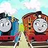 Aaron Barashi, Sade Smith, Meesha Contreras, and Talia Evans in Thomas & Friends: All Engines Go (2021)