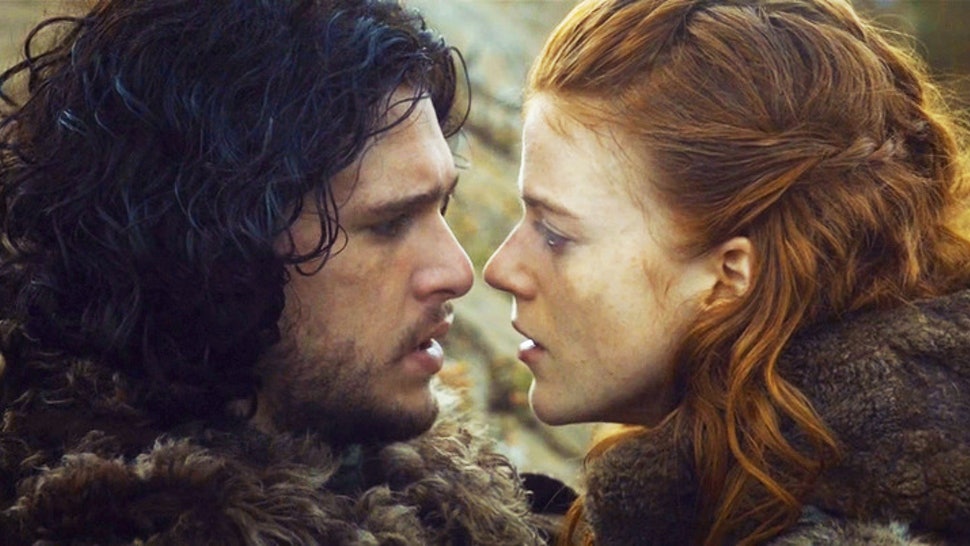 Kit Harington and Rose Leslie in Trò Chơi Vương Quyền (2011)