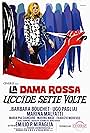 Barbara Bouchet in La dama rossa uccide sette volte (1972)