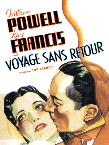 William Powell and Kay Francis in One Way Passage (1932)