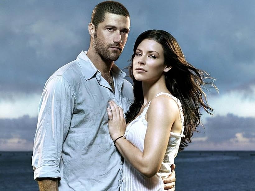 Matthew Fox and Evangeline Lilly in Mất Tích (2004)